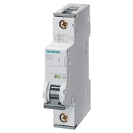 Siemens 5SY6106-7 Miniature circuit breaker 230/400 V 6kA, 1-pole, C, 6 A, D=70 mm