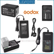 Godox Flash Charger VC18/VC26/C29/C400P/C26 for V860ii/V860iii/V1/AD100pro/AD200Pro/AD300pro/AD400pr