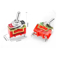12MM Toggle Switch E-TEN1221/1021/1322 Push Rocker Switch reset Toggle Button Push Switch 15A 250V