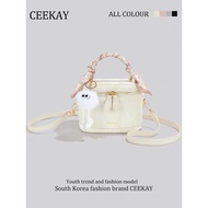 Ceekay FullBox Genuine Handbag Strap With Key Chain (With Bag + Ceekay Box)