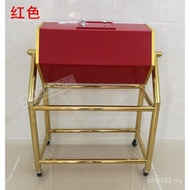 Box Box Hand-Cranked Transparent Tea Acrylic Lottery Box Lottery Box Roller Lottery Box Black Red Pr