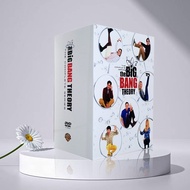 The Big Bang Theory 1-12 Season The Complete Version DVD Movie 37DVD HD Original American Drama Set 