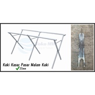 25MM Pasar Malam Meja Lipat/ Night Market Foldable Table Rack With Plywood Market Stand/ Kenduri/Kan