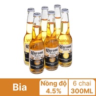 6 chai bia Corona Extra 300ml