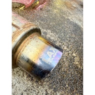 5 zigen lax touring japan halfcut muffler 2 inch inlet