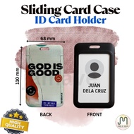 God is Good Bible Verse Card Case with Name Tags I JNM