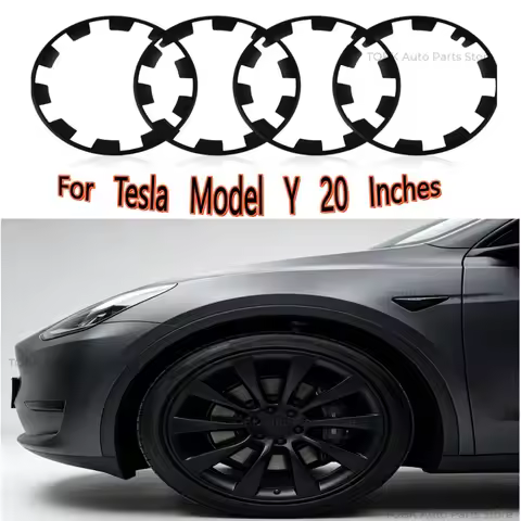 4PCS 20 Inch Rim Protectors For Tesla Model Y 2021-2024 Anti Curb Scratch Rim Guard NOT for Performa