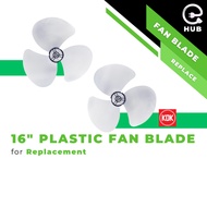 KDK Penggantian Bilah Kipas (16"/40cm) Meja Dinding Kipas Berdiri Replacement Fan Blades Table Wall 