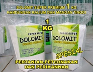 COD- Kapur DOLOMIT -  PUPUK PERTANIAN - Dolomit Super Premium -  kapur dolomit 1 KG