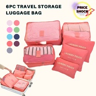 Travel Six-Piece Storage Bag Set Travel Luggage organizer Bag Clothing organiser Bag Storage Bag