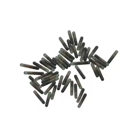 134.2KHZ 2.12*12mm/1.4*8mm/1.25*7mm Microchip Animal RFID Tag With EM4305 Chip ISO11784/5 FDX-B For 