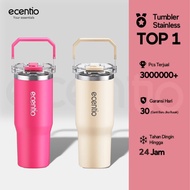 Girls' drinking bottle, Mutecentio tumbler Stainless Vacuum 900ml Pink Portable Thermos Large drinki