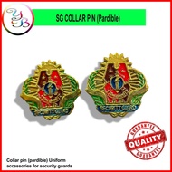 ▤ ♚ ◰ Collar pin for security guards (pardible)