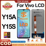 LCD for Vivo Y15a/Y15S original  lcd display touch Screen skrin sentuh Digitizer Assembly replacemen