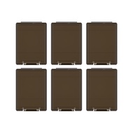 KIWIFOTOS 6PCS/12PCS Memory Card Holder for CFexpress Type-B / XQD CardsDust-proof & Splash-proof Pr