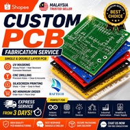 Custom PCB Fabrication Service | Single & Double Layer PCB Prototype | UV Masking CNC Drilling