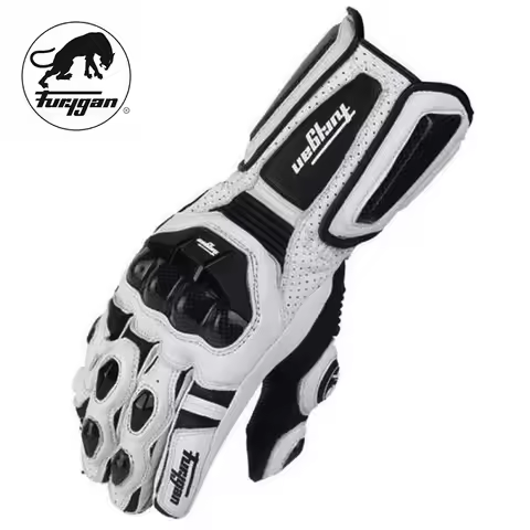 Furygan AFS 10 motorcycle racing carbon fiber leather gloves off-road mountain motorcycle gloves pro