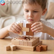 JESTINE Geometric Puzzle Game, 3D Assembling IQ Puzzle Mind Brain Teaser, Creative Educational Class