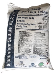 Tawas Powder - Aluminium Sulphate Powder Kemasan Sak 50 KG