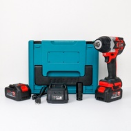 JLD Impact Wrench Cordless Heavy Duty 600NM 1/2inch Brushless Electric Wrench Battery