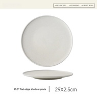 New store opening 50% discount for only three daysCeramic Western Style Steak Plate Creative Breakfa