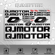 Motorcycle UV Decal Decoration Waterproof Modified Fuel Tank Stereoscopic Sticker For QJMOTOR QJ600G