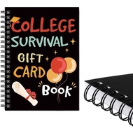 2026 College Student Gift Card Photo Album, 7x5 Inch University Gift Card Photo Album H89I