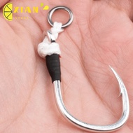 XIANS Single Hook Replacement, Assist Hook Replacement Hook Fishing Jigging Assist Hook, Jigging Gea