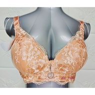 40C/90C 3D EMBROIDERY PLUS SIZE BRA 5 HOOKS