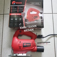 EDON MESIN JIGSAW GERGAJI KAYU TRIPLEK ED7 3555 JIG SAW KECIL