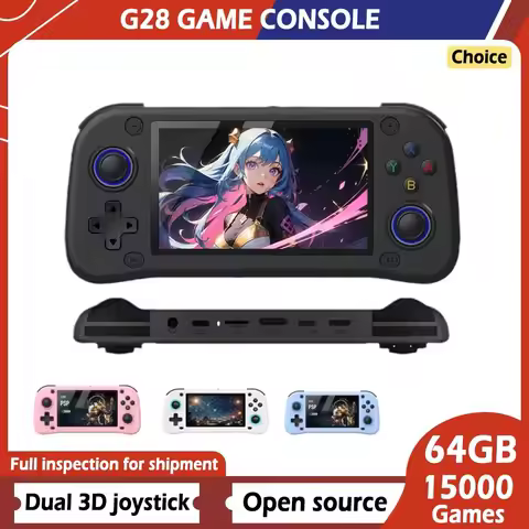 VILCORN G28 4.3inch Handheld Game Console for N64/PSP/PS1 Emulators Retro Drive Pocket Portable Vide