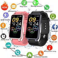 ♥ SFREE Shipping ♥ C2 Plus Smart Watch waterproof large battery Bluetooth Men Color Screen Sport Step counting Fitness Smartwatch Heart Rate Monitor ladies blood pressure blood oxygen music weather sports bracelet IP67 for iOS Android