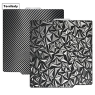 [Torribaly]3D Printer PEO PET Build Plate for -Lab X1/X1C/X1E/P1P/P1S/A1 3D PrinterPEO+Carbon Fiber 