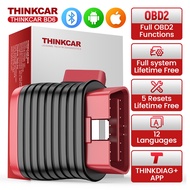 THINKCAR BD6 OBD2 Scanner Full System Diagnostic OIL IMMO ETS BLEED Brake Reset Lifetime Free All Au