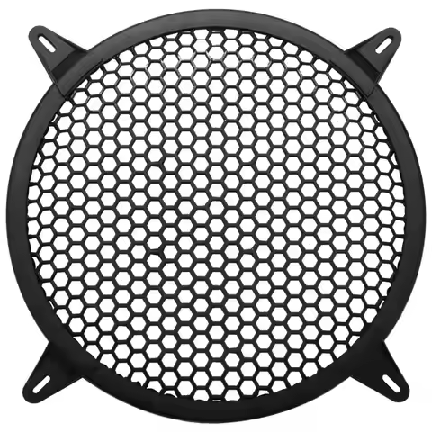 Subwoofer Grid Car Speaker Amplifier Grill Cover Mesh - 10 Inch