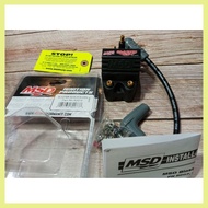 ▼ — ◈ MSD BLASTER IGNITION COIL ORIGINAL (UNIVERSAL FOR CARB & FUEL INJECTED) with MSD Cable