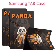 For Samsung Galaxy S7/S7+ Case S8/S8+ Cover S9/S9+ Case Generation Case TAB S7 FE 12.4' Cover A9/A9+ 11' Case Galaxy TAB A8 10.5'/ TAB A7 Lightweight Leather Stand Panda Cove