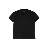 Gtal American Henry Collar T-shirt Sorona Summer Short Sleeve Pure Color Breathable Outdoor Henley S