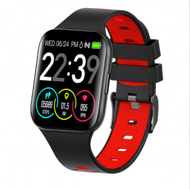 Others - F30U智慧手錶血氧心率血壓體溫監測自定義錶盤運動手環（紅色）