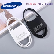 Origianl 3A 1/1.8M USB TYPE-C PD Cable Adaptive Fast Charging 15W/25W/35W/45W/65W Cable For Samsung 