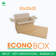 MEC27 - 30x25x20 cm - 20 hộp carton đóng hàng siêu tiết kiệm - Thùng carton | Magix Packaging