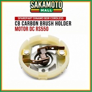 MESIN Cb Carbon Brush RS550 Motor 550 Cordless Dc Machine for Rs Drill Holder BR401