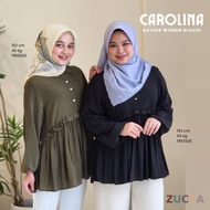 ZUCCA CAROLINA GATHER WOMEN BLOUSE