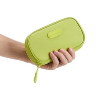 美國 TRAVELON | 雙層3C配件收納包(萊姆綠) | 線材收納