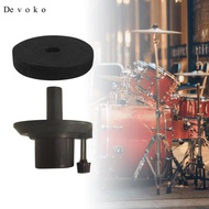 [Devoko] Cymbal Felt and Sleeve Drum Sleeve Felt Set Cymbal Mount Part Cymbal Sleeve Cymbal Seat Hi 