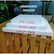 Gabus Tapak Hantaran all saiz/Polifom Polystyrene/gabus hantaran/hiasan hantaran/dulang hantaran/tap