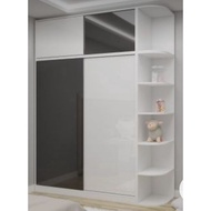 Wardrobe 5ft with open shelves
