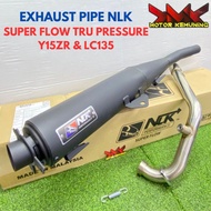EXHAUST PIPE NLK SUPER FLOW TRU PRESSURE LC135 4S Y15ZR  LC Y15 - MANIFOLD STAINLESS STEEL