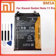 แบตเตอรี่ แท้ Xiaomi Redmi Note 11 pro 5G battery แบต BM5A 5160mAh มีประกัน 3 เดือน