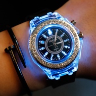 Alcott Night Women's Watch with LED Lights Jam Tangan LED Wanita  Fashion Gift